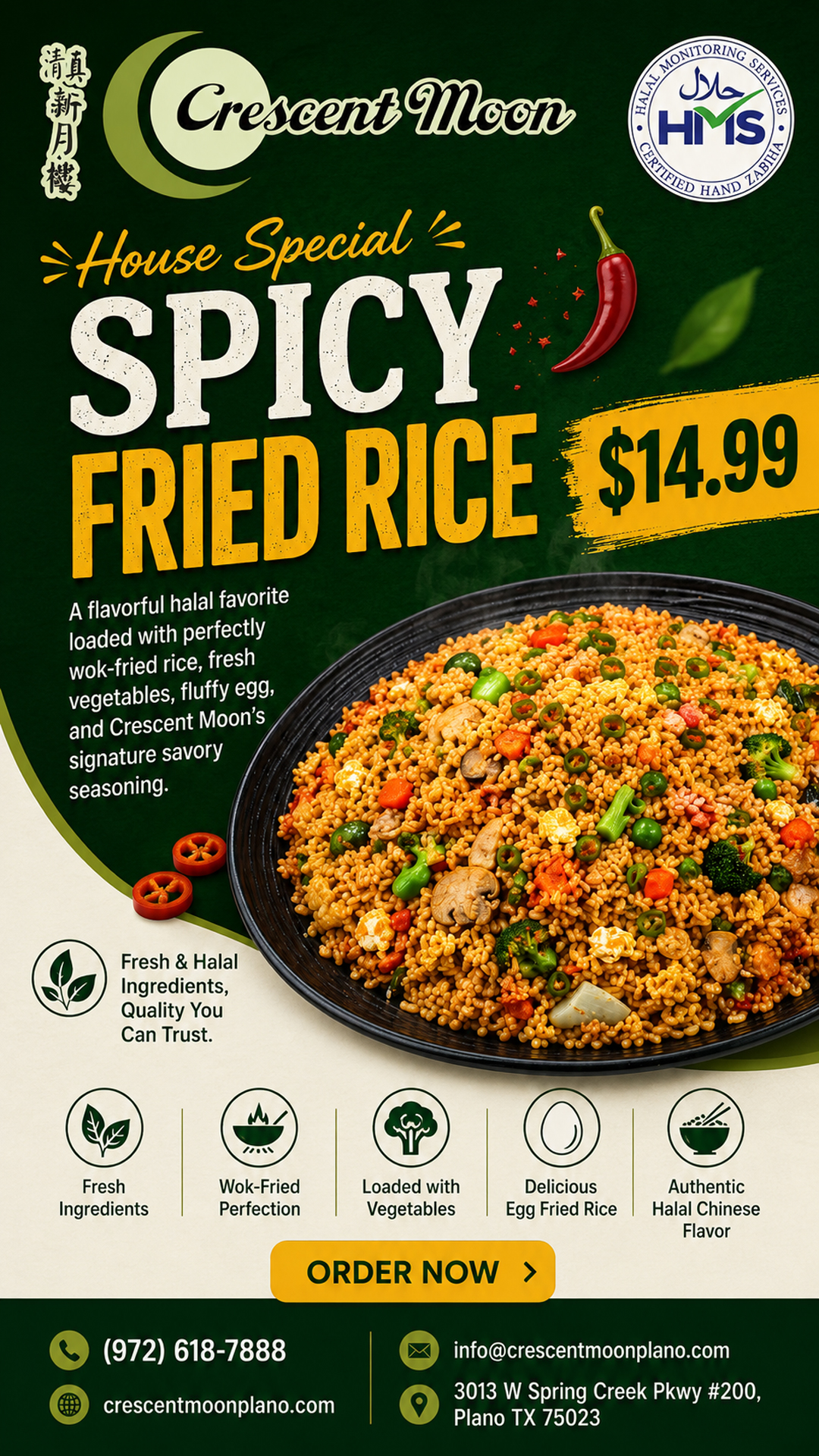 SPICY FRIED RICE