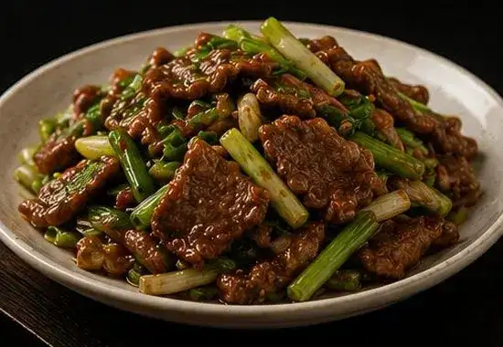 Tender halal lamb items at Crescent Moon prepared with bold Chinese spices and traditional cooking style