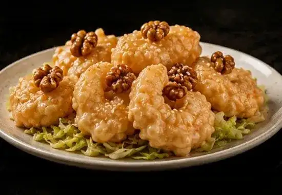 Fresh halal seafood items at Crescent Moon featuring authentic Chinese seafood dishes cooked to perfection