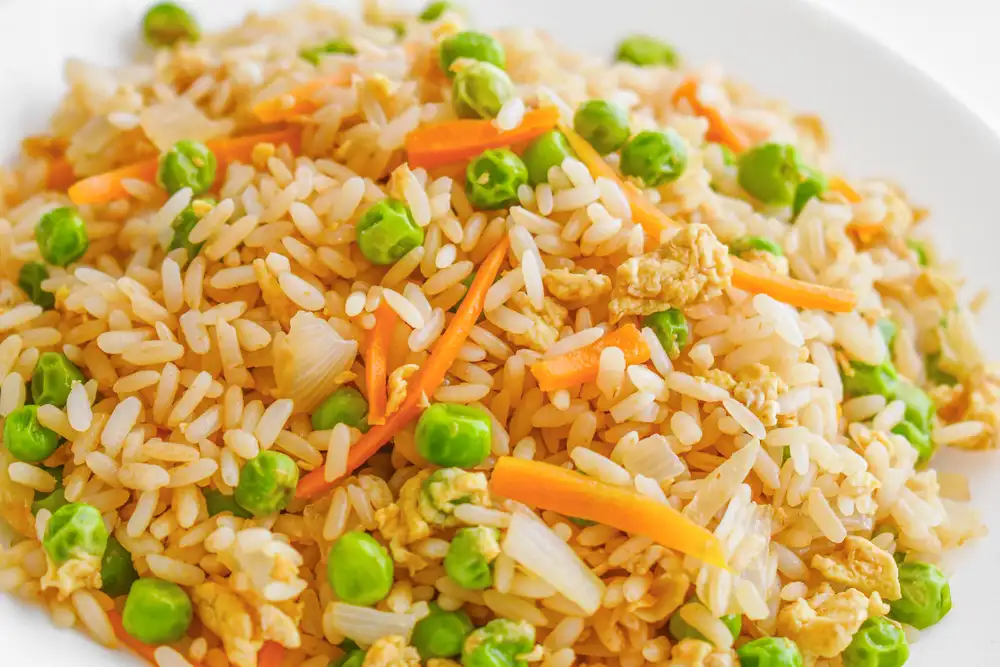 Authentic Chinese fried rice in Plano prepared with fresh ingredients, bold flavors, and traditional cooking techniques